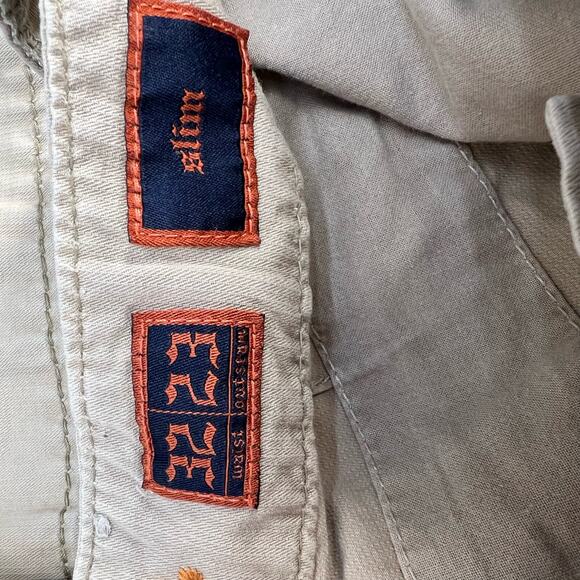 Rock Revival Men's Slim Khaki Shorts Size W32 L23 REC100-1S - Picture 5 of 16